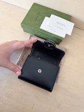 Carica l'immagine nel visualizzatore di Gallery, Gucci Portafoglio Petite GG Compact Nero