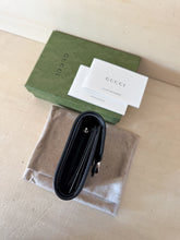 Carica l'immagine nel visualizzatore di Gallery, Gucci Portafoglio Petite GG Compact Nero