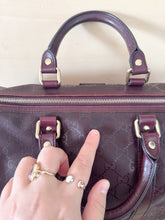 Carica l'immagine nel visualizzatore di Gallery, Gucci Bauletto Joy Boston Crystal Burgundy