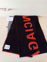 Carica l'immagine nel visualizzatore di Gallery, Balenciaga Sciarpa Logo Scritta Arancione