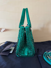 Carica l'immagine nel visualizzatore di Gallery, Prada Mini Galleria Cristalli Verde Smeraldo
