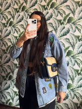 Carica l'immagine nel visualizzatore di Gallery, Gucci Horsebit 1955 Media Rafia & Pelle