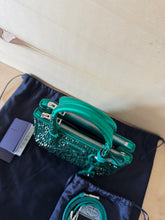 Carica l'immagine nel visualizzatore di Gallery, Prada Mini Galleria Cristalli Verde Smeraldo