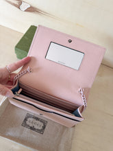 Carica l'immagine nel visualizzatore di Gallery, Gucci Borsa Mini Chain Marmont GG Rosa