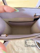 Carica l'immagine nel visualizzatore di Gallery, Gucci Mini Tote Canvas GG Jumbo Lilla