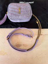Carica l'immagine nel visualizzatore di Gallery, Saint Laurent portamonete con tracolla Lou
