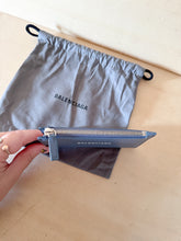 Carica l'immagine nel visualizzatore di Gallery, Balenciaga Portacarte & Monete Lungo Color Blue Jeans