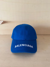 Carica l'immagine nel visualizzatore di Gallery, Balenciaga Cappellino Logo Blu
