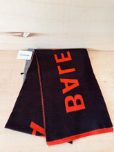 Carica l&#39;immagine nel visualizzatore di Gallery, Balenciaga Sciarpa Logo Scritta Arancione
