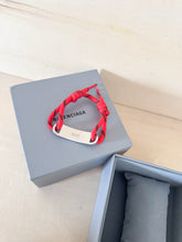 Carica l&#39;immagine nel visualizzatore di Gallery, Balenciaga Bracciale Plate Rosso
