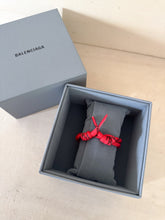 Carica l&#39;immagine nel visualizzatore di Gallery, Balenciaga Bracciale Plate Rosso
