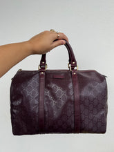 Carica l&#39;immagine nel visualizzatore di Gallery, Gucci Bauletto Joy Boston Crystal Burgundy
