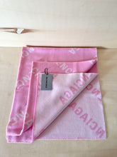 Carica l'immagine nel visualizzatore di Gallery, Balenciaga Sciarpa Logo All Over Rosa
