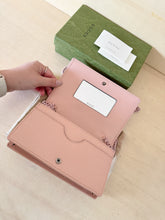 Carica l&#39;immagine nel visualizzatore di Gallery, Gucci Borsa Mini Chain Marmont GG Rosa

