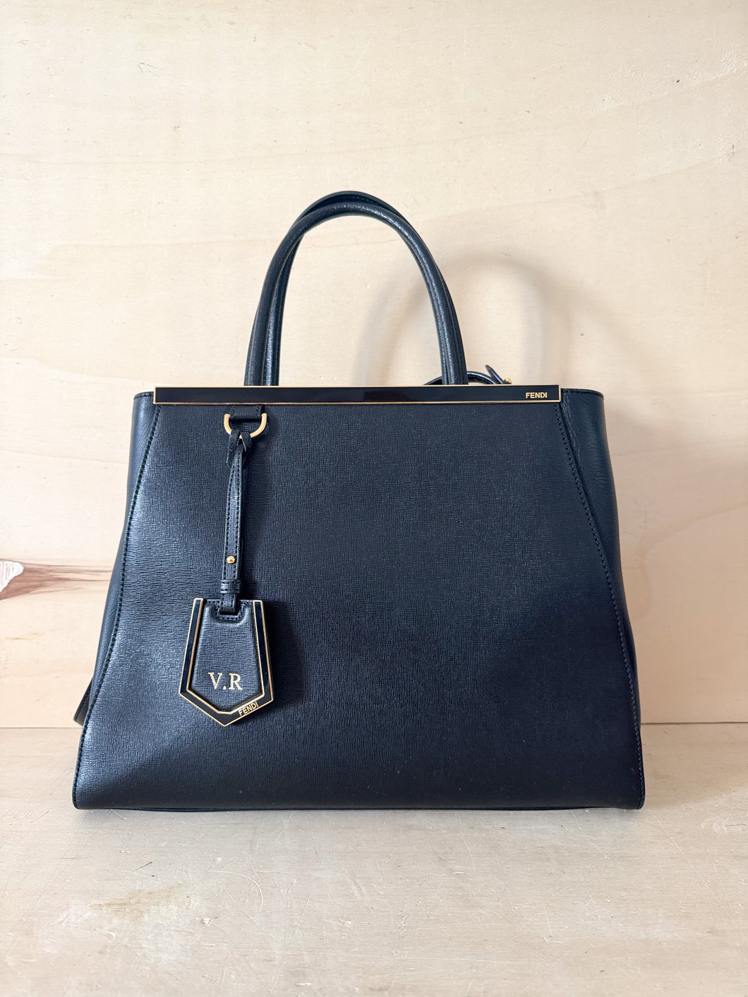 Fendi Borsa 2Jours Nera Grande