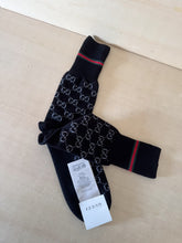Carica l&#39;immagine nel visualizzatore di Gallery, Gucci Calzini Neri Logo GG Fascia Web
