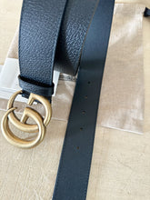 Carica l'immagine nel visualizzatore di Gallery, Gucci Cintura Marmont GG Nera
