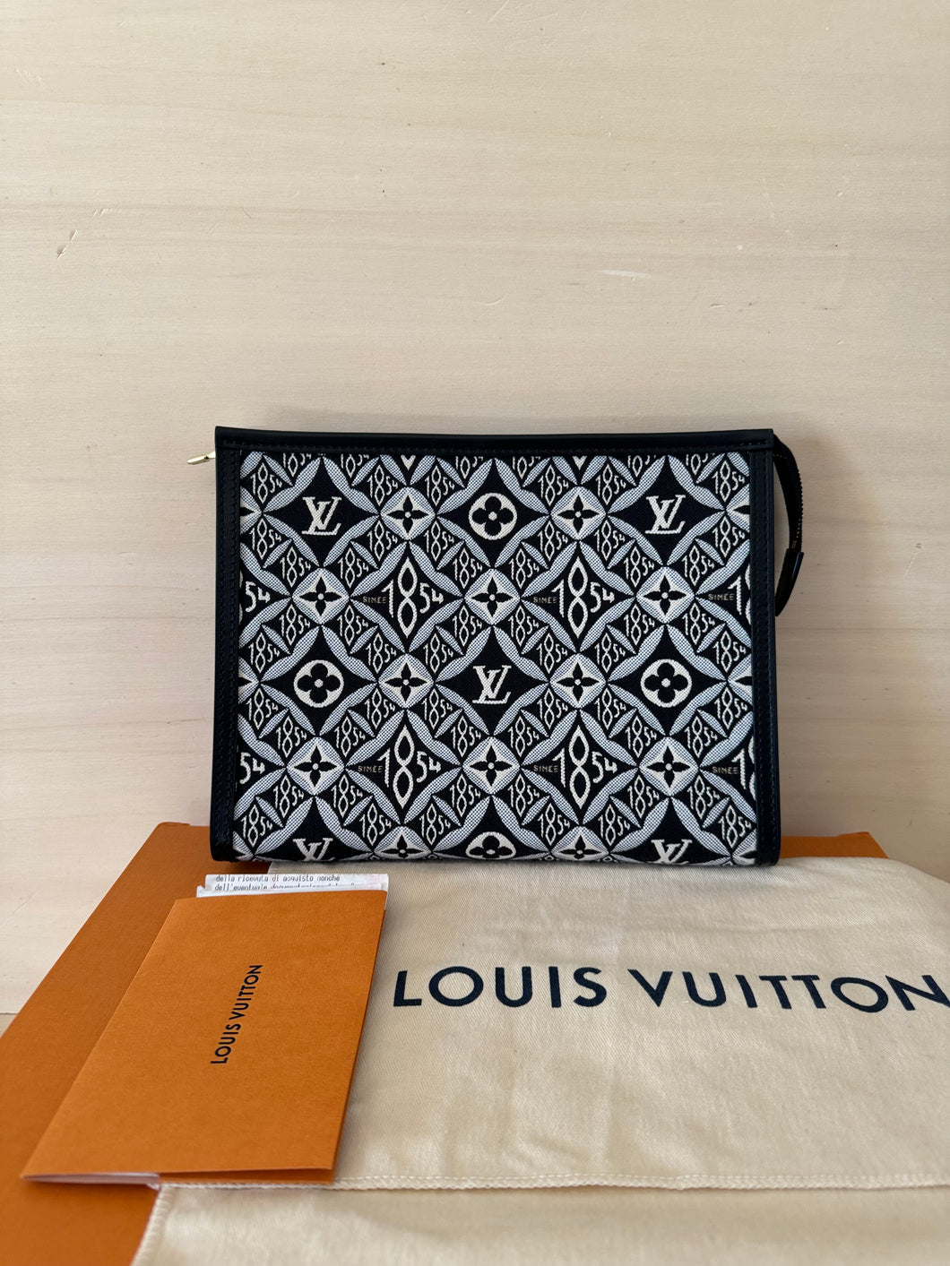 Louis Vuitton Pochette Toilette Limited Edition 1854 Grey