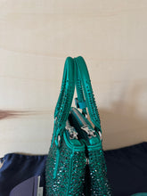 Carica l&#39;immagine nel visualizzatore di Gallery, Prada Mini Galleria Cristalli Verde Smeraldo
