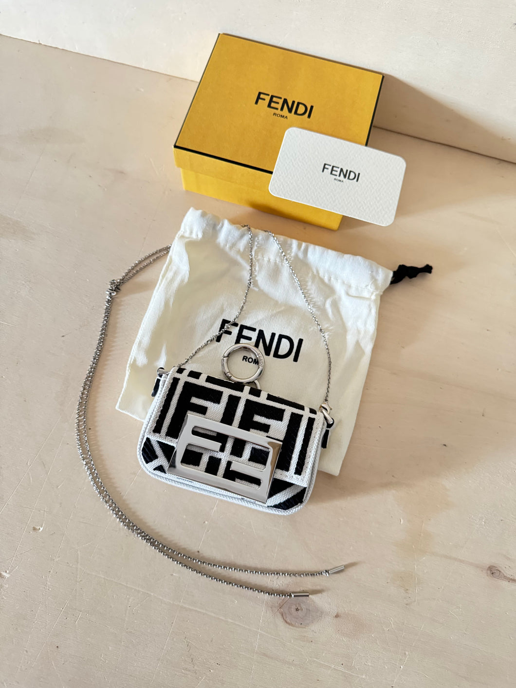 Fendi nano baguette limited edition Marc Jacobs