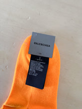 Carica l&#39;immagine nel visualizzatore di Gallery, Balenciaga Calze Logo Alto Arancio
