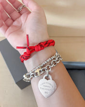 Carica l&#39;immagine nel visualizzatore di Gallery, Balenciaga Bracciale Plate Rosso
