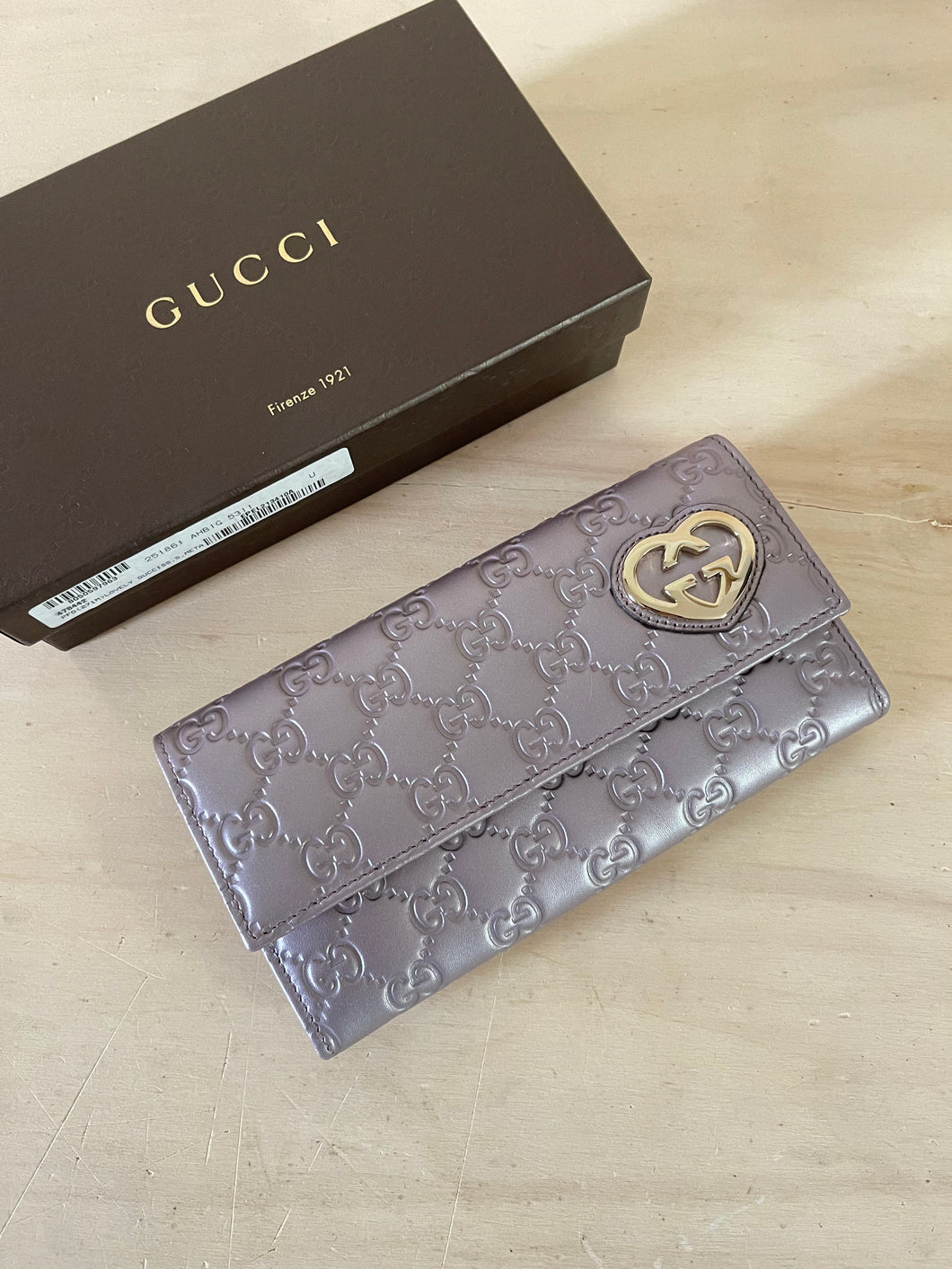 Gucci portafoglio GG Signature